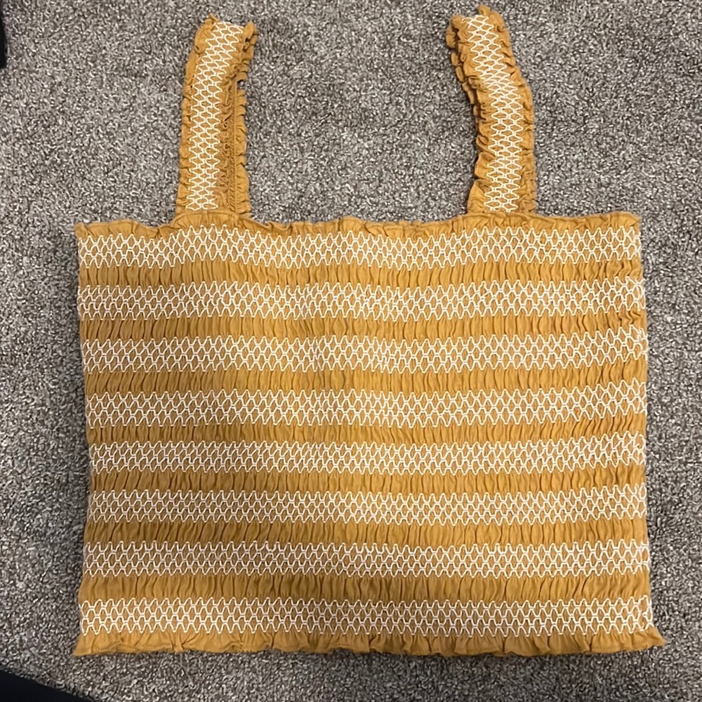 Aeropostale Yellow Tank Top